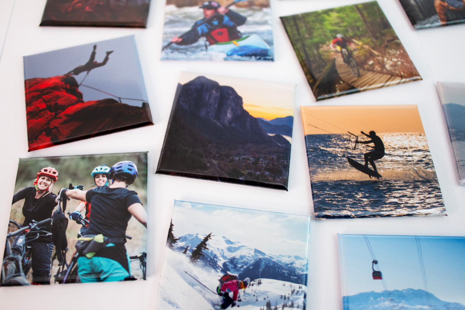 Custom magnets, Square Magnets, Photo printed on Magnets, Custom Magnet Canada, Squamish, Whistler, Vancouver, How is a magnet made?